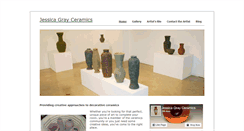 Desktop Screenshot of jessicagrayceramics.com